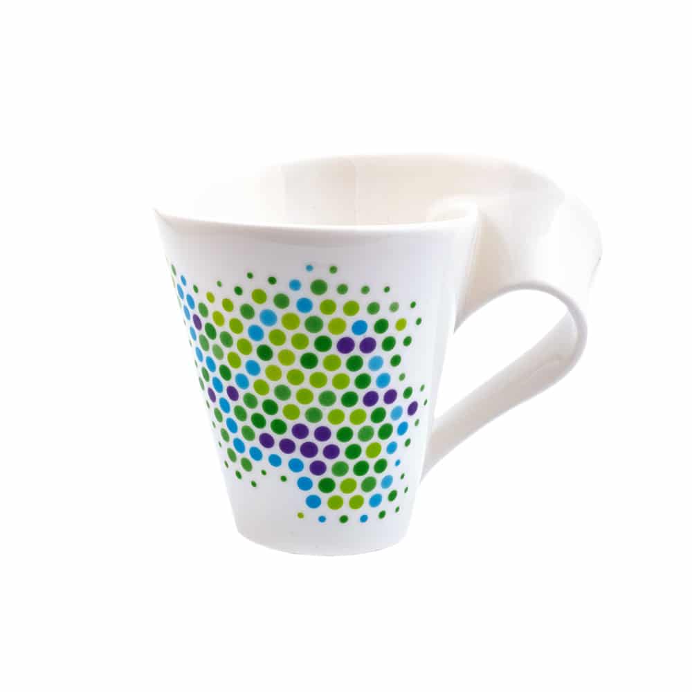 V & B NewWave Caffè Becher mit Henkel, Saarland Edition
