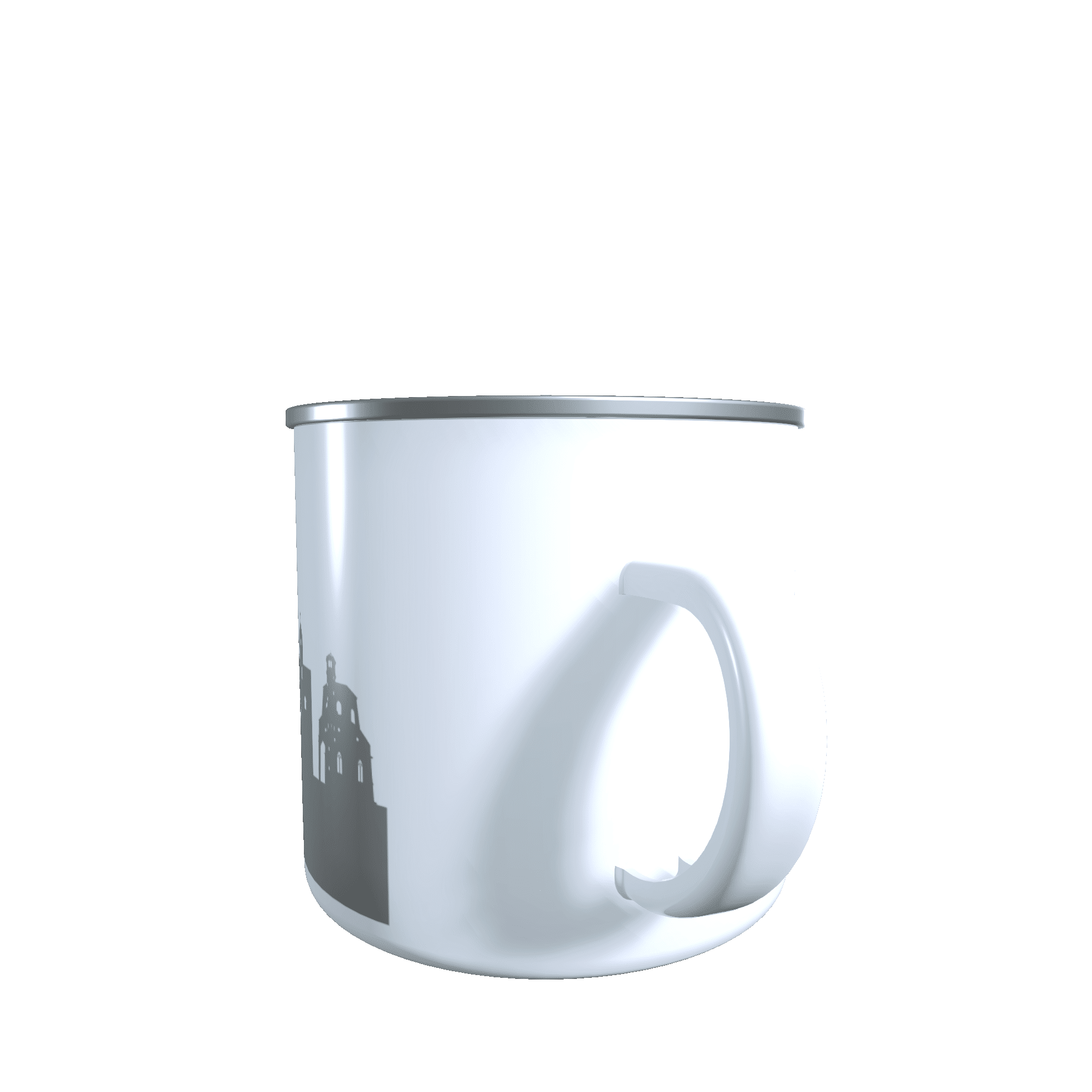 Emaille-Tasse Merzig-Wadern