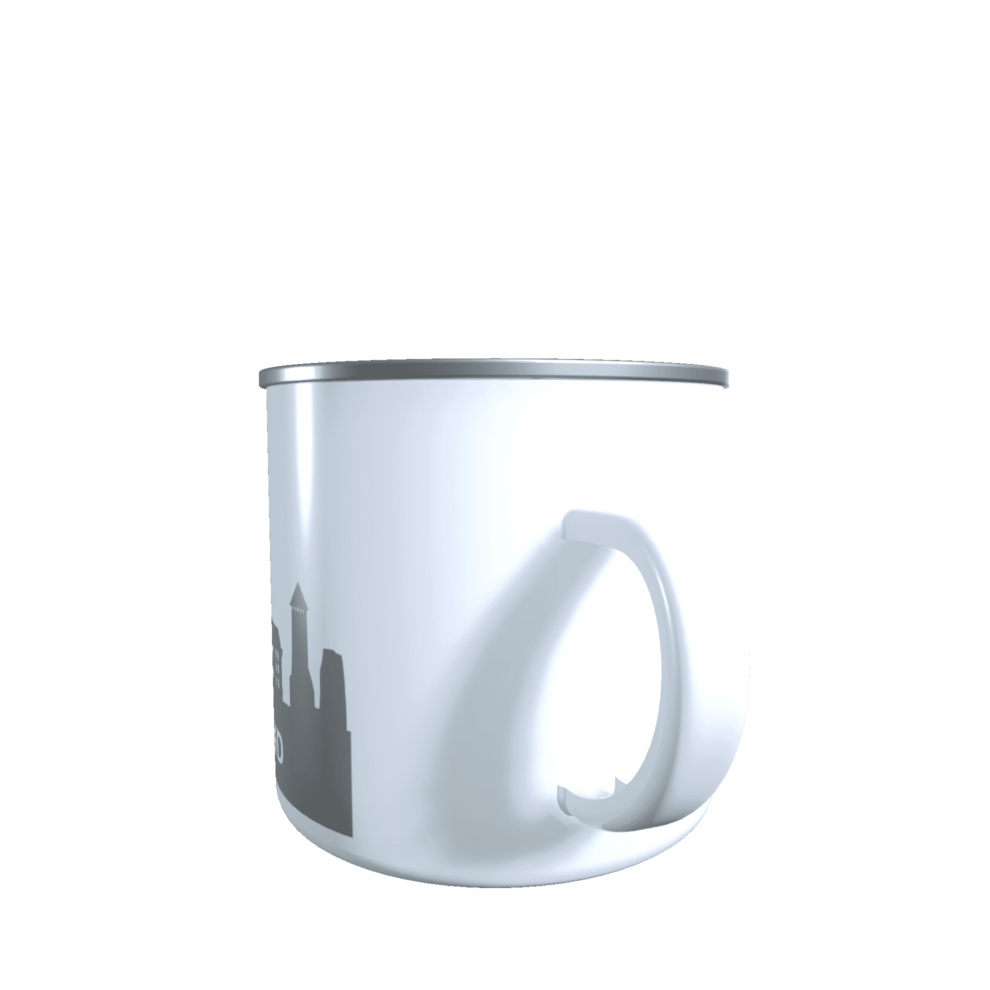 Emaille-Tasse Saarland 1