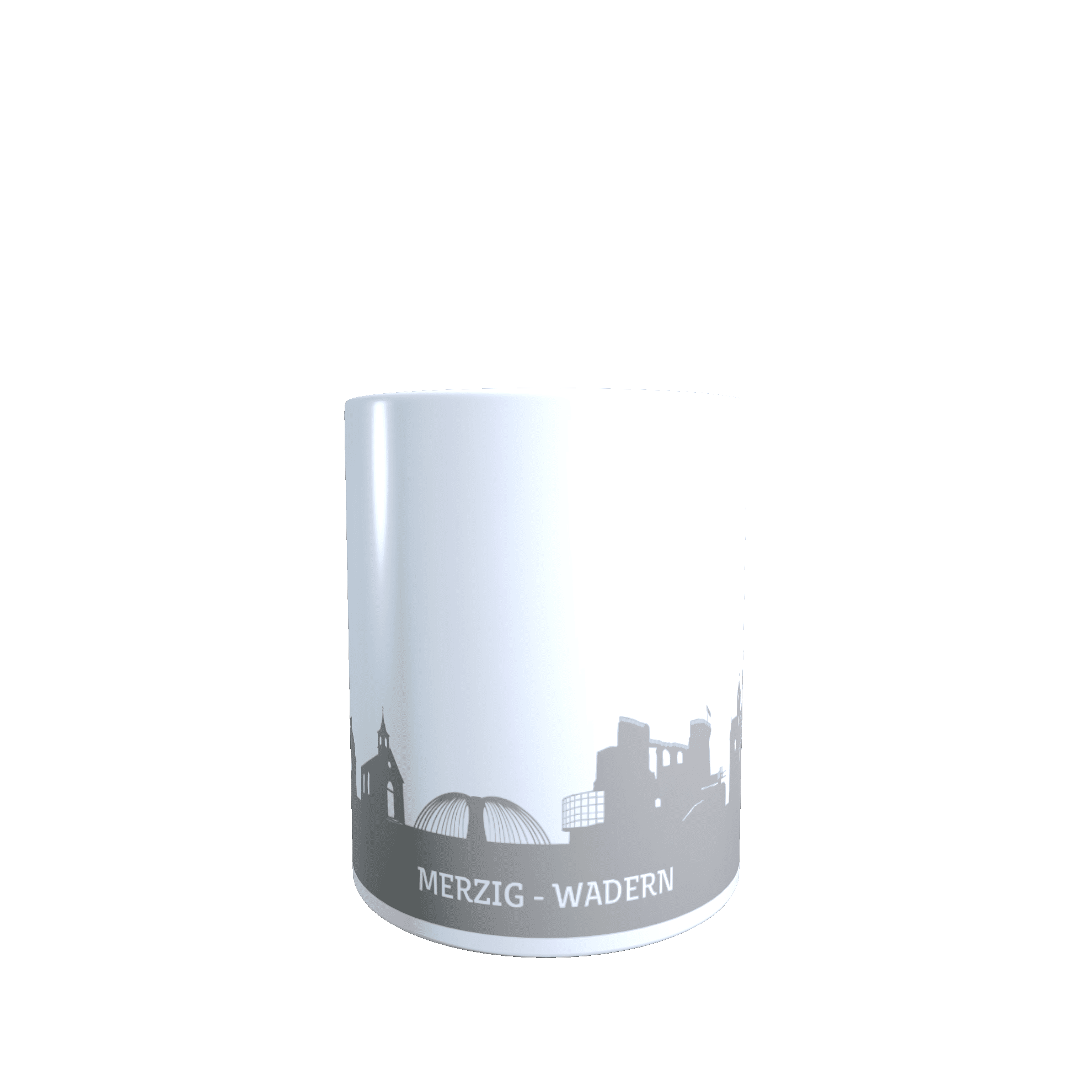 Hochglanz-Keramiktasse Merzig-Wadern