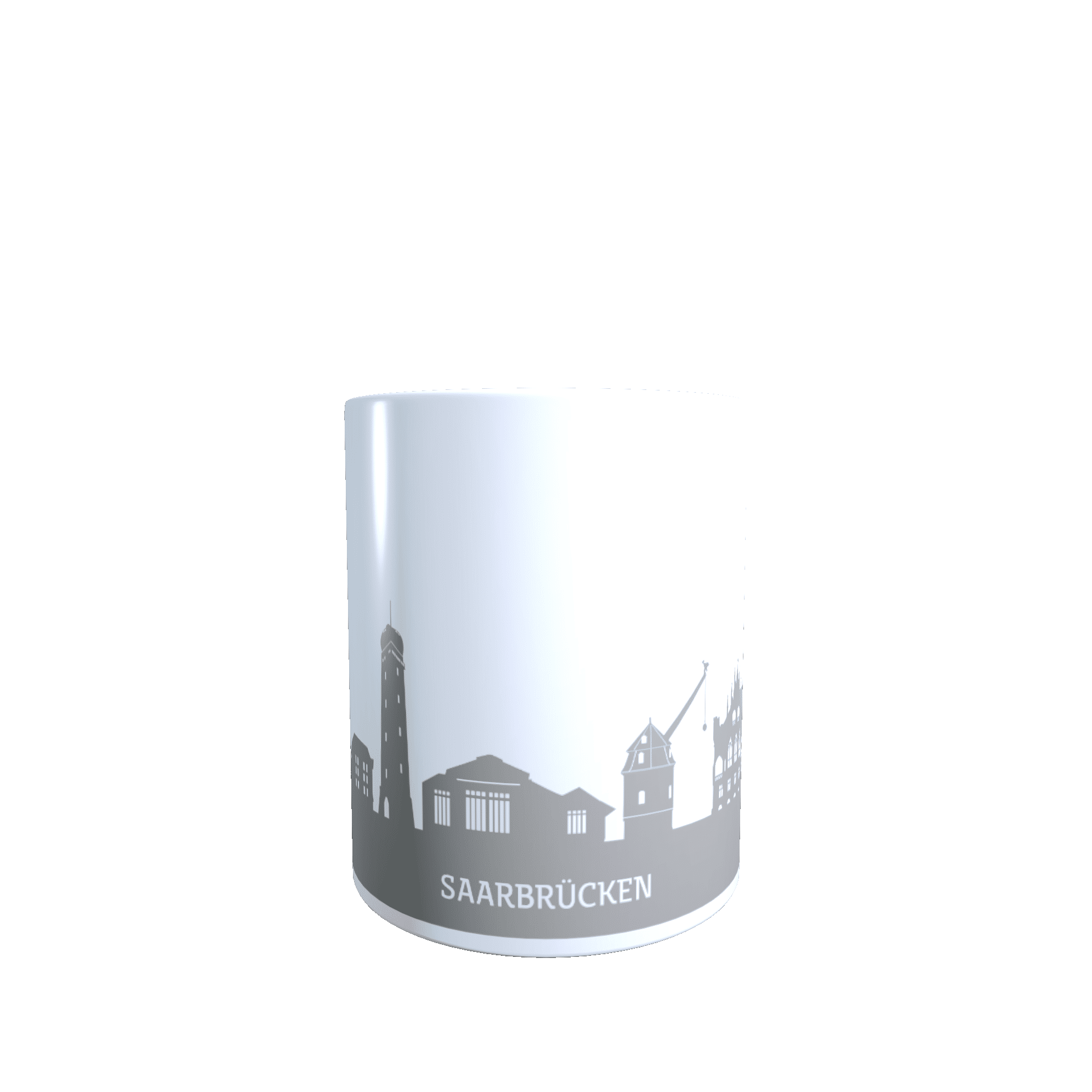 Keramik_SB2_grau_Back Hochglanz-Keramiktasse Saarbrücken 2