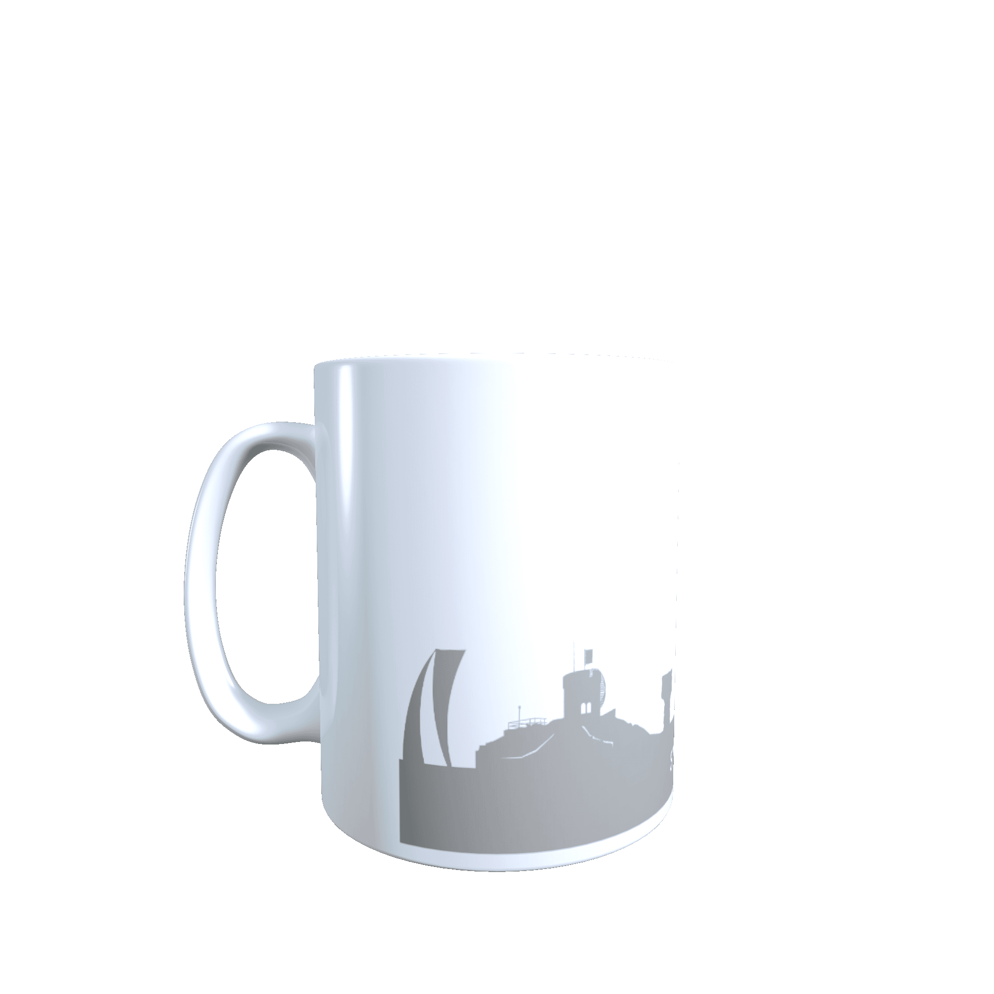 Hochglanz-Keramiktasse St. Wendel