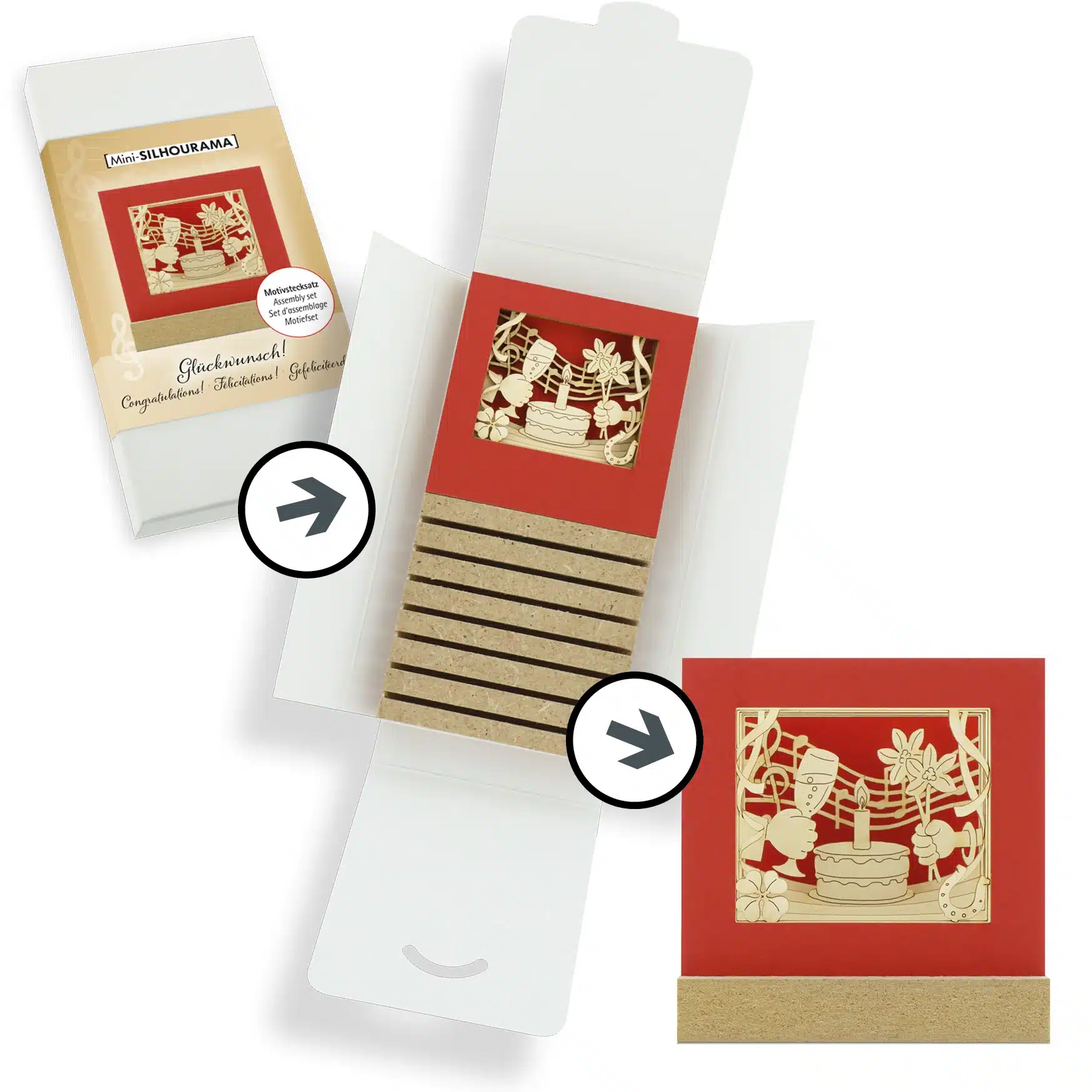 Glückwunsch! - Mini-Silhourama