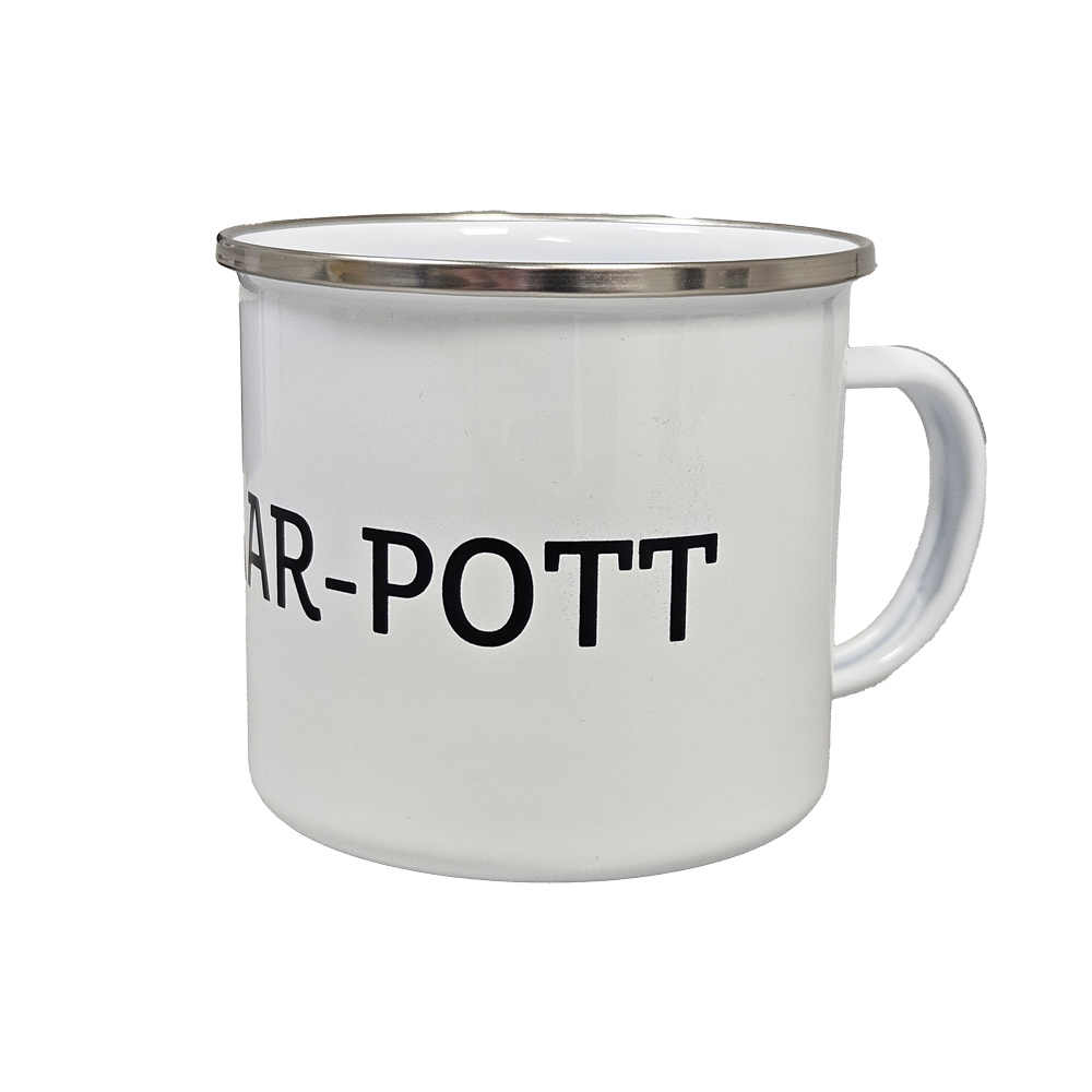 SAAR-POTT XL-Becher aus Emaille