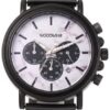 woodwear - Naturzeit - Holz-Chronograph, schwarzer Edelstahl