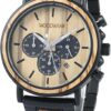 woodwear - Zeitgeist - Stilvoller Herren-Chronograph aus Holz & Edelstahl