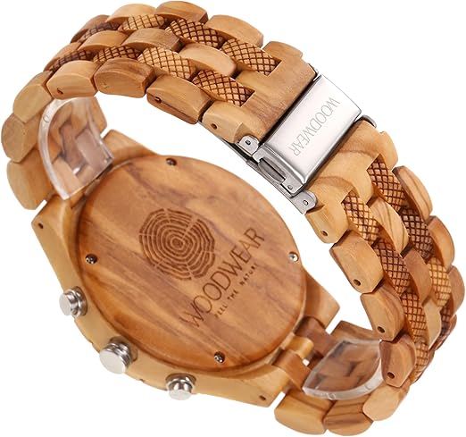 woodwear - Herrenuhr Blau