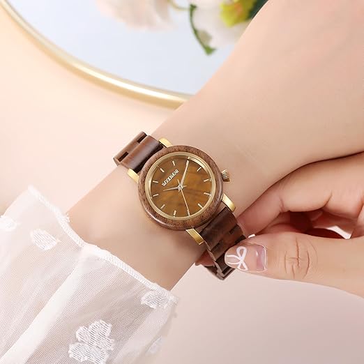 woodwear - Tiger´s Eye - Damenarmbanduhr