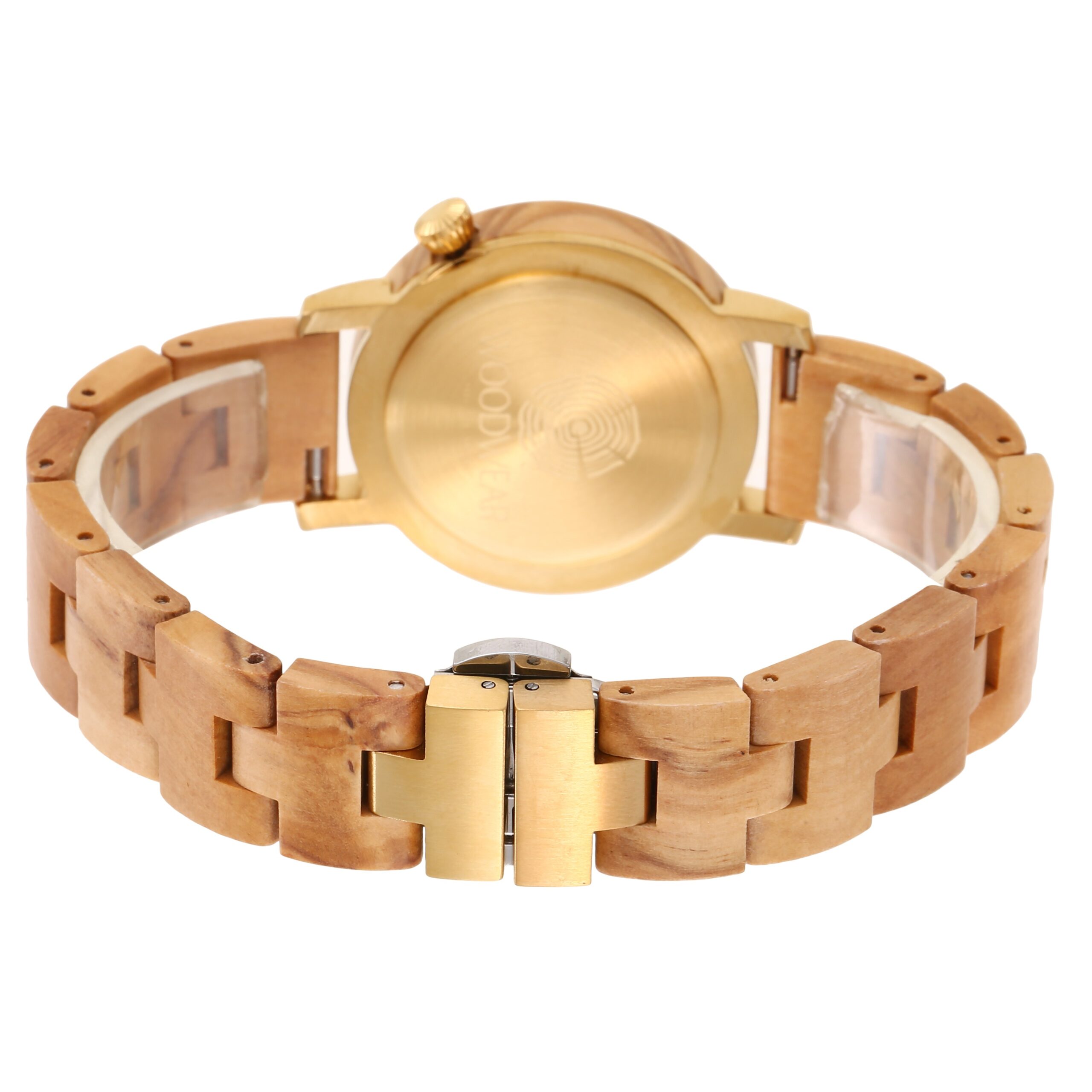 woodwear - Oliva Bloom – Terra Rossa Damen-Holzuhr